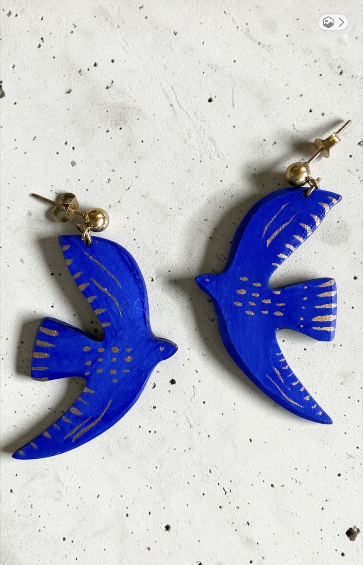 Boucles d'oreille hirondelles – Image 3